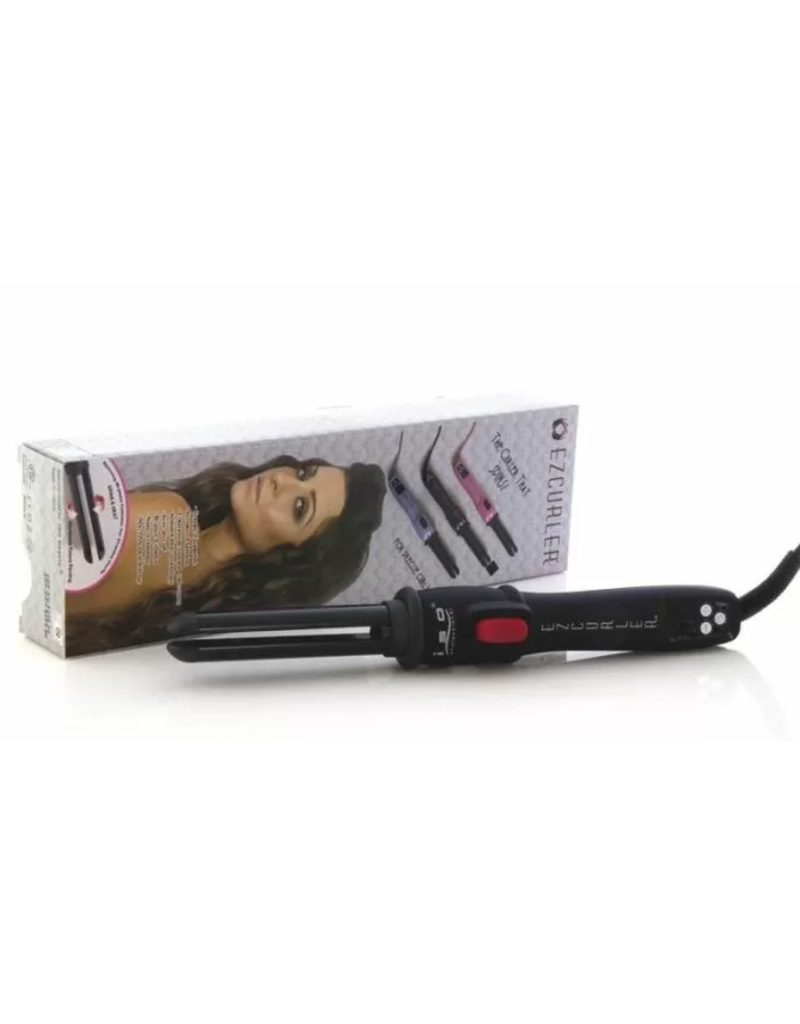 ISO Professional EZ-Curler Zwart / Roze