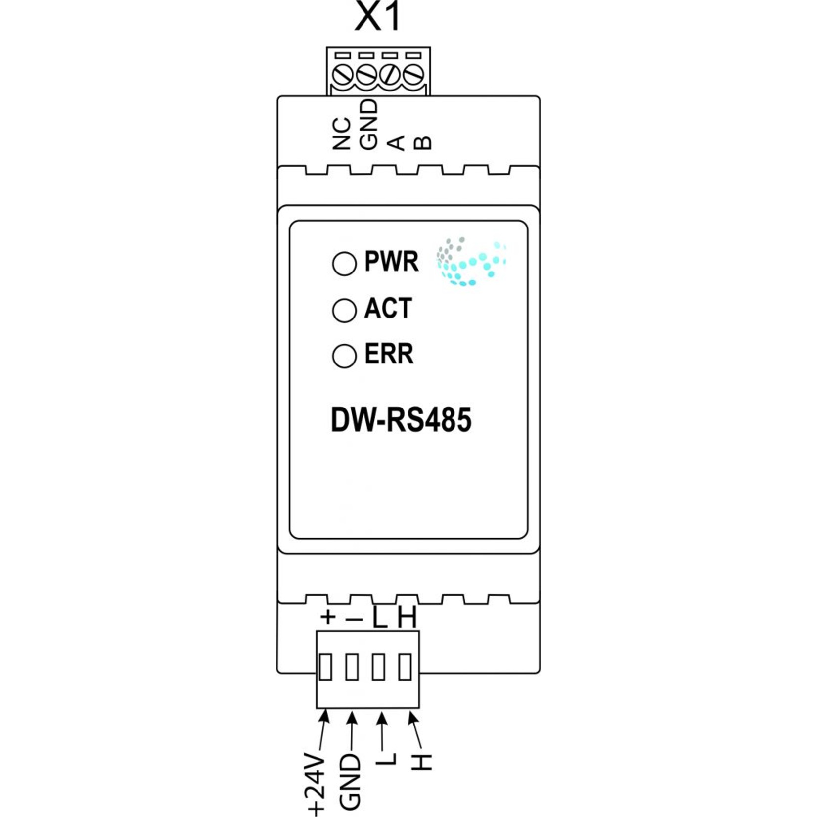 Larnitech DW-RS485 - RS485 interface