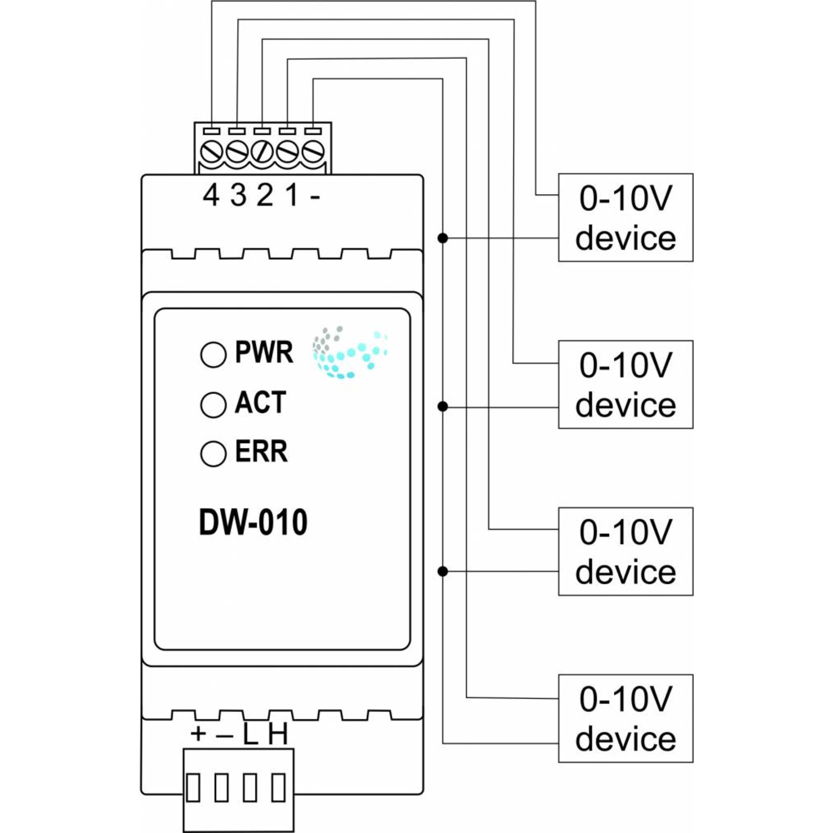 Larnitech DW-010 - 0-10 volt interface