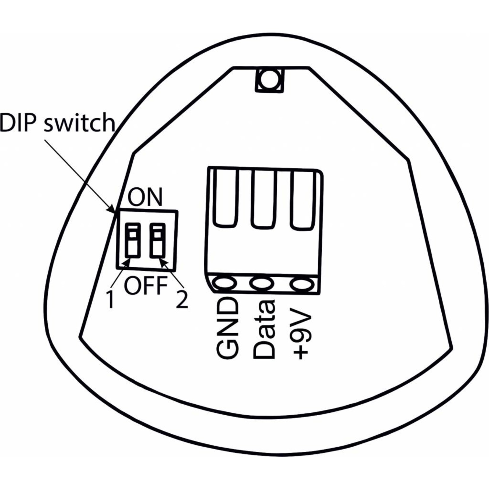 Larnitech FW-WL - Opbouw waterlekkage sensor met ingebouwde verlichting