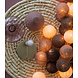COTTON BALL LIGHTS Regular Lichtslinger - Brown + Adapter COTTON BALL LIGHTS Regular Lichtslinger - Brown + Adapter