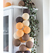 COTTON BALL LIGHTS Regular Lichterkette - Clay + Adapter COTTON BALL LIGHTS Regular Lichterkette - Clay + Adapter