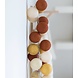 COTTON BALL LIGHTS Light String - Cosy Copper + Adapter COTTON BALL LIGHTS Light String - Cosy Copper + Adapter