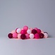 COTTON BALL LIGHTS Regular Lichtslinger - Pink + Adapter COTTON BALL LIGHTS Regular Lichtslinger - Pink + Adapter