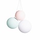 COTTON BALL LIGHTS Triple Hanging Lamp - Spring (one point) COTTON BALL LIGHTS Triple Hanging Lamp - Spring (one point)