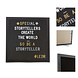 LEDR Letterboard Volledig Zwart LEDR Letterboard Volledig Zwart