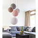 COTTON BALL LIGHTS Vijfvoudige Hanglamp - Blushy Greys (5-Deluxe) COTTON BALL LIGHTS Vijfvoudige Hanglamp - Blushy Greys (5-Deluxe)