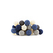 COTTON BALL LIGHTS Regular String Light - Steel Blue + Adapter COTTON BALL LIGHTS Regular String Light - Steel Blue + Adapter