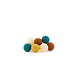 COTTON BALL LIGHTS Regular Lichterkette - Indian Summer + Adapter COTTON BALL LIGHTS Regular Lichterkette - Indian Summer + Adapter