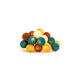 COTTON BALL LIGHTS Regular Lichterkette - Indian Summer + Adapter COTTON BALL LIGHTS Regular Lichterkette - Indian Summer + Adapter