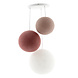 COTTON BALL LIGHTS Drievoudige Hanglamp - Dirty Rose (3-Deluxe) COTTON BALL LIGHTS Drievoudige Hanglamp - Dirty Rose (3-Deluxe)