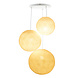 COTTON BALL LIGHTS Triple Hanging Lamp - White (3-Deluxe) COTTON BALL LIGHTS Triple Hanging Lamp - White (3-Deluxe)