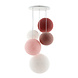 COTTON BALL LIGHTS Fünffach Hängelampe - Dirty Rose (5-Deluxe) COTTON BALL LIGHTS Fünffach Hängelampe - Dirty Rose (5-Deluxe)