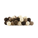 COTTON BALL LIGHTS Regular Lichtslinger - Brown + Adapter COTTON BALL LIGHTS Regular Lichtslinger - Brown + Adapter
