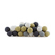 COTTON BALL LIGHTS Regular Lichtslinger - Sand/Grey + Adapter COTTON BALL LIGHTS Regular Lichtslinger - Sand/Grey + Adapter