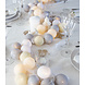 COTTON BALL LIGHTS Sparkling Light String - Shades of Christmas + Adapter COTTON BALL LIGHTS Sparkling Light String - Shades of Christmas + Adapter