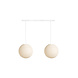 COTTON BALL LIGHTS Cotton Ball Lights Pendelleuchte (am Balken) - Shell COTTON BALL LIGHTS Cotton Ball Lights Pendelleuchte (am Balken) - Shell