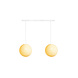 COTTON BALL LIGHTS Cotton Ball Lights Pendelleuchte (am Balken) - Shell COTTON BALL LIGHTS Cotton Ball Lights Pendelleuchte (am Balken) - Shell