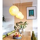 COTTON BALL LIGHTS Cotton Ball Lights Dreifach Pendelleuchte (am Balken) - Cream COTTON BALL LIGHTS Cotton Ball Lights Dreifach Pendelleuchte (am Balken) - Cream