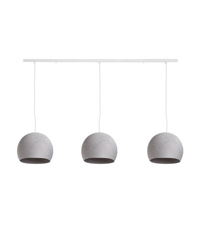 COTTON BALL LIGHTS Cotton Ball Lights Drievoudige hanglamp balk - Driekwart Stone COTTON BALL LIGHTS Cotton Ball Lights Drievoudige hanglamp balk - Driekwart Stone
