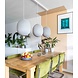 COTTON BALL LIGHTS Cotton Ball Lights Drievoudige hanglamp balk - Oval Stone COTTON BALL LIGHTS Cotton Ball Lights Drievoudige hanglamp balk - Oval Stone