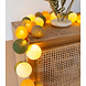 COTTON BALL LIGHTS Regular Light String - Jungle + Adapter COTTON BALL LIGHTS Regular Light String - Jungle + Adapter