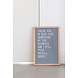LEDR Letterboard Grey LEDR Letterboard Grey