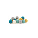 COTTON BALL LIGHTS Regular Light String - Pacific + Adapter COTTON BALL LIGHTS Regular Light String - Pacific + Adapter