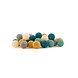 COTTON BALL LIGHTS Regular Light String - Pacific + Adapter COTTON BALL LIGHTS Regular Light String - Pacific + Adapter