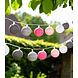 COTTON BALL LIGHTS Außerhalb Lichterkette - Roza COTTON BALL LIGHTS Außerhalb Lichterkette - Roza