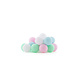 COTTON BALL LIGHTS Regular Outdoor String Light - Glamping Mint COTTON BALL LIGHTS Regular Outdoor String Light - Glamping Mint