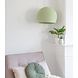 COTTON BALL LIGHTS Hanging Lamp Three Quarter - Powder Green COTTON BALL LIGHTS Hanging Lamp Three Quarter - Powder Green