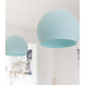 COTTON BALL LIGHTS Hängelampe Drei Vierteln - Light Aqua COTTON BALL LIGHTS Hängelampe Drei Vierteln - Light Aqua