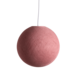 COTTON BALL LIGHTS Hanging Lamp - Dirty Rose COTTON BALL LIGHTS Hanging Lamp - Dirty Rose