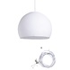 COTTON BALL LIGHTS Snoerlamp Driekwart - White COTTON BALL LIGHTS Snoerlamp Driekwart - White