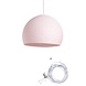 COTTON BALL LIGHTS Schnurlampe Drei Viertel - Light Pink COTTON BALL LIGHTS Schnurlampe Drei Viertel - Light Pink