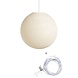 COTTON BALL LIGHTS Snoerlamp - Shell COTTON BALL LIGHTS Snoerlamp - Shell