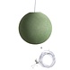 COTTON BALL LIGHTS Cord Lamp - Sage Green COTTON BALL LIGHTS Cord Lamp - Sage Green