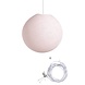 COTTON BALL LIGHTS Schnurlampe - Light Pink COTTON BALL LIGHTS Schnurlampe - Light Pink