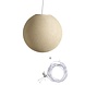 COTTON BALL LIGHTS Snoerlamp - Cream COTTON BALL LIGHTS Snoerlamp - Cream