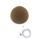 COTTON BALL LIGHTS Cord lamp - Caffe Latte COTTON BALL LIGHTS Cord lamp - Caffe Latte