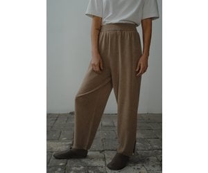 Cordera Cashmere Pants, Taupe