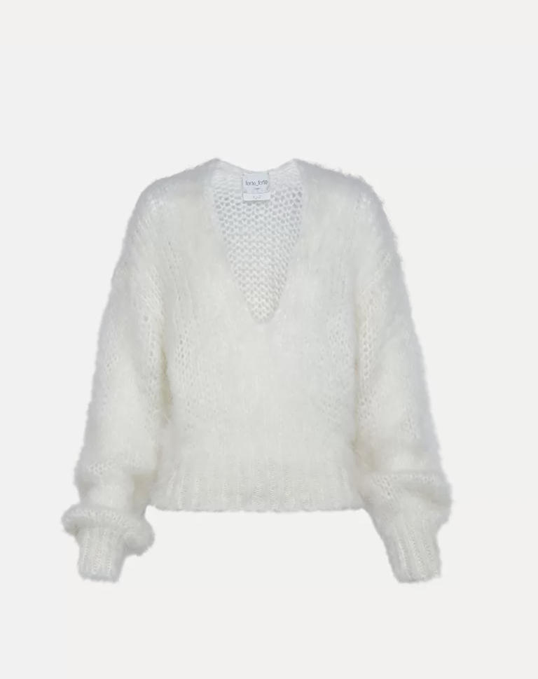 Forte Forte Forte Forte // 9737_my knit Blanco