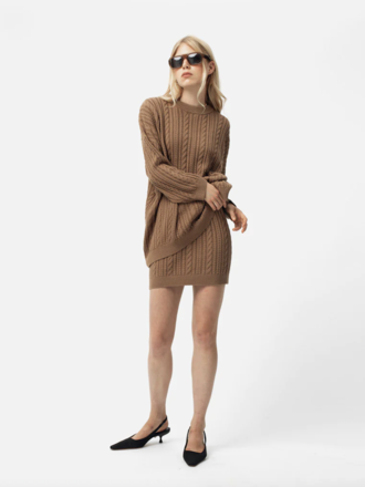 Mr. Mittens // Cable Mini Skirt