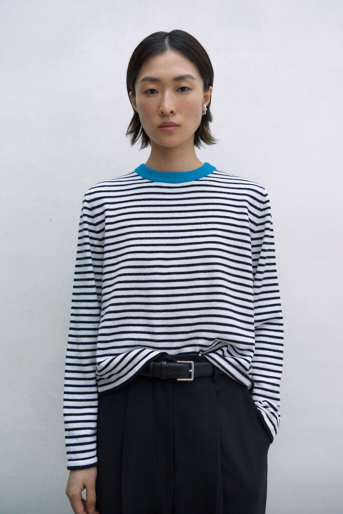 Cordera Cordera // Merino wool striped t-shirt