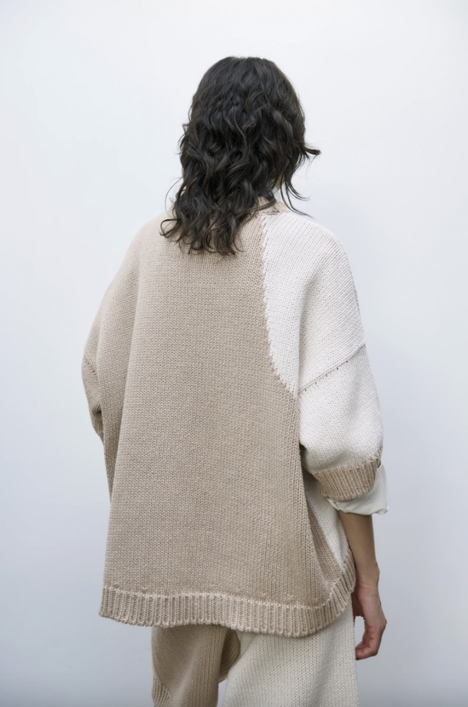 Cordera Cordera // Cotton sweater bicolor