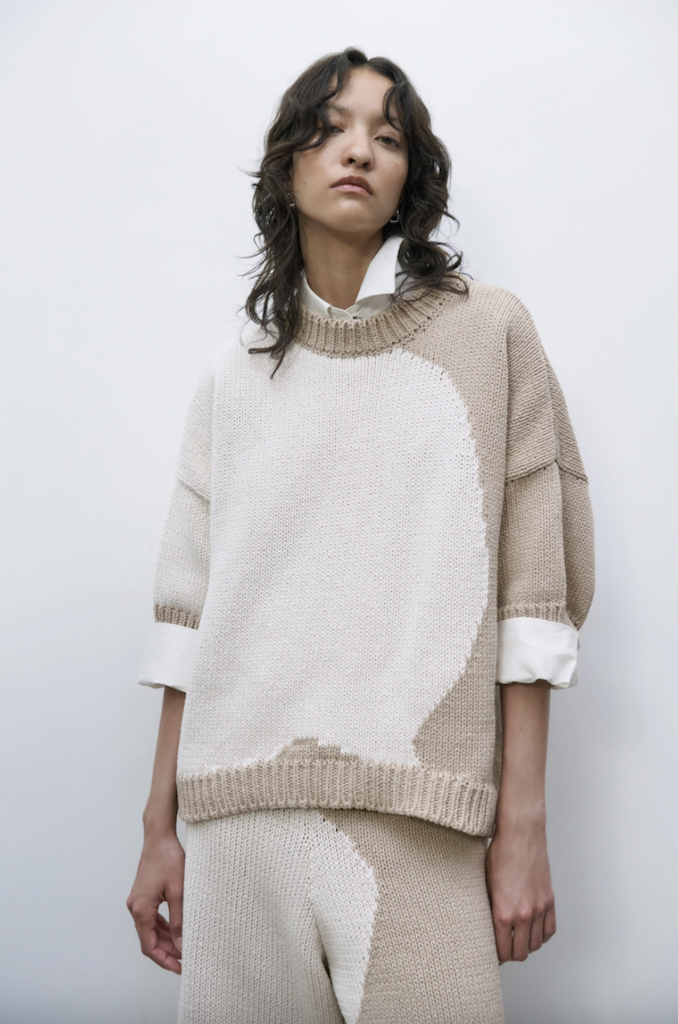 Cordera Cordera // Cotton sweater bicolor