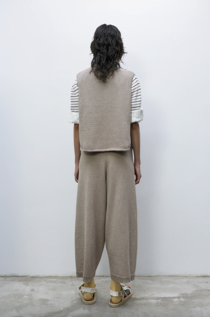 Cordera Cordera // Cotton knitted pants
