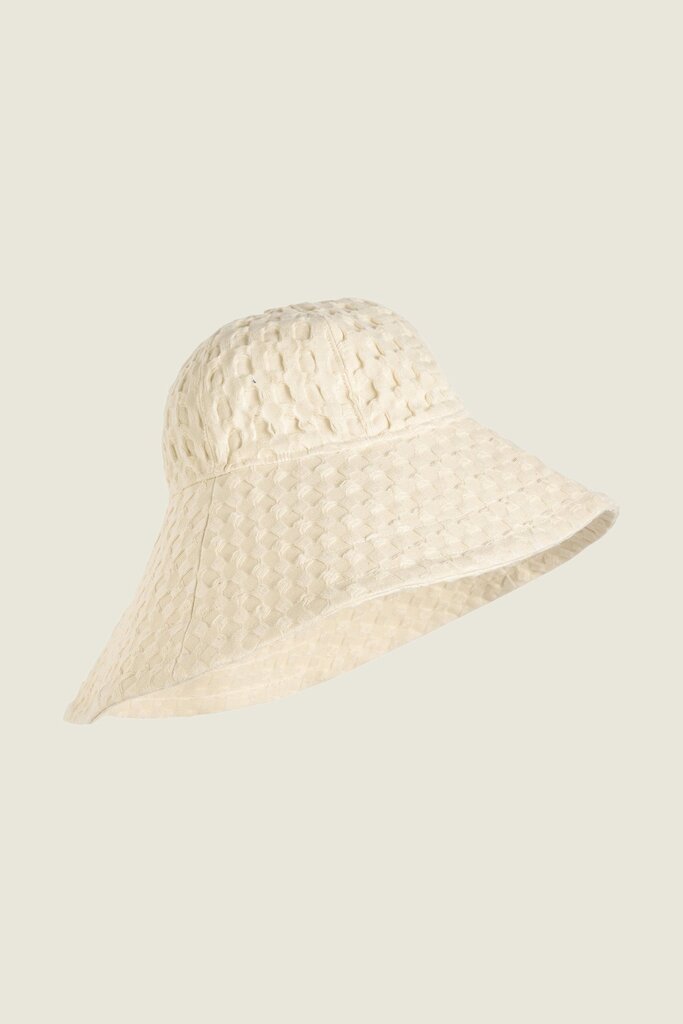 OAS OAS // Ecru Waffle Brim Hat