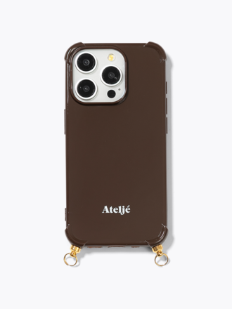 Ateljé Iphone Case Dark Brown